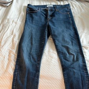 Loft dark wash jeans